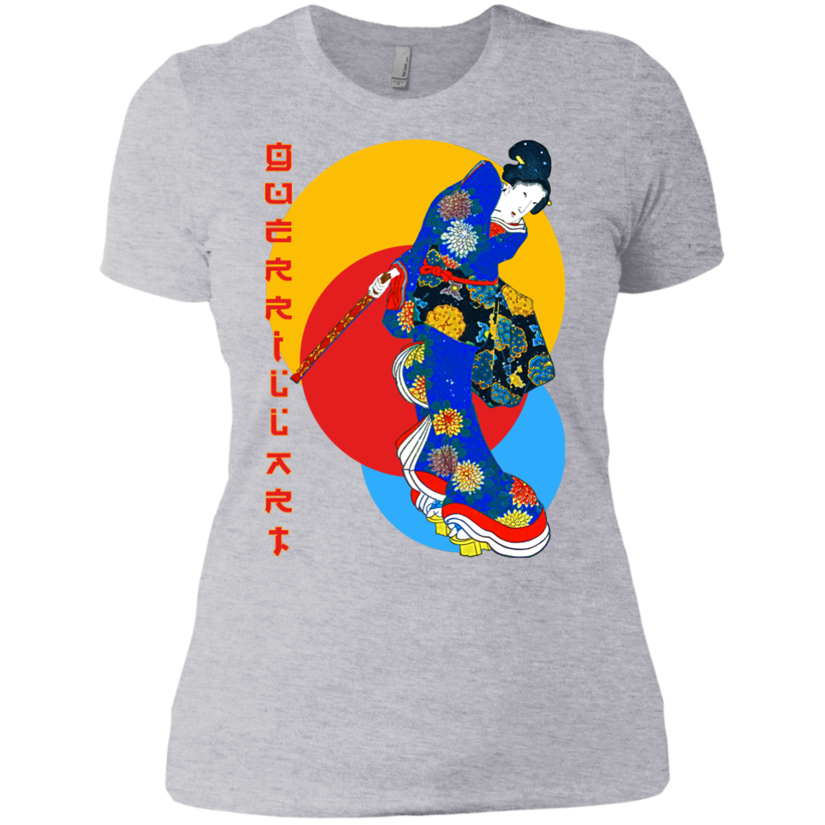 Pop Culture / Pop Art / Urban - The Japanese Brush 17 Tee&Tank Lady Pimamour