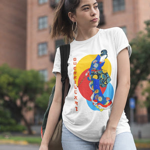 Pop Culture / Pop Art / Urban - The Japanese Brush 17 Tee&Tank Lady Pimamour