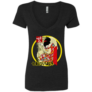 Pop Culture / Pop Art / Urban - The Japanese Brush 22 Tee&Tank Lady Pimamour