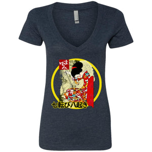 Pop Culture / Pop Art / Urban - The Japanese Brush 22 Tee&Tank Lady Pimamour