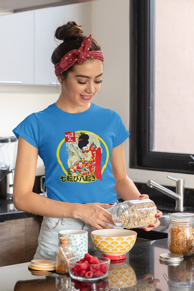 Pop Culture / Pop Art / Urban - The Japanese Brush 22 Tee&Tank Lady Pimamour