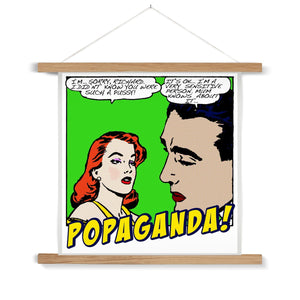 Popaganda Pop Art Vintage Comics 01 Wall Hanger Pimamour Exclusive Sarcastic & Ironic Lichtenstein-Like Design-Pimamour