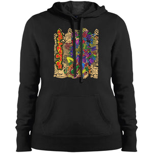 Recycled Propaganda Ad Graffiti Style - Art Premier 08 Dk Hoodie Ladies&Men Pimamour