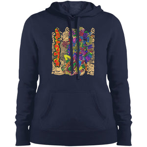 Recycled Propaganda Ad Graffiti Style - Art Premier 08 Dk Hoodie Ladies&Men Pimamour