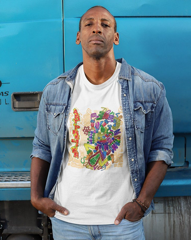 Recycled Propaganda Ad Graffiti Style - Art Premier 09 Tee&Tank Men/Unisex Pimamour