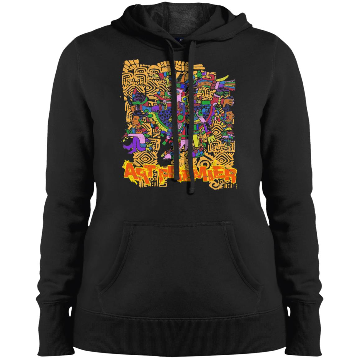 Recycled Propaganda Ad Graffiti Style - Art Premier 12 Dk Hoodie Ladies&Men Pimamour