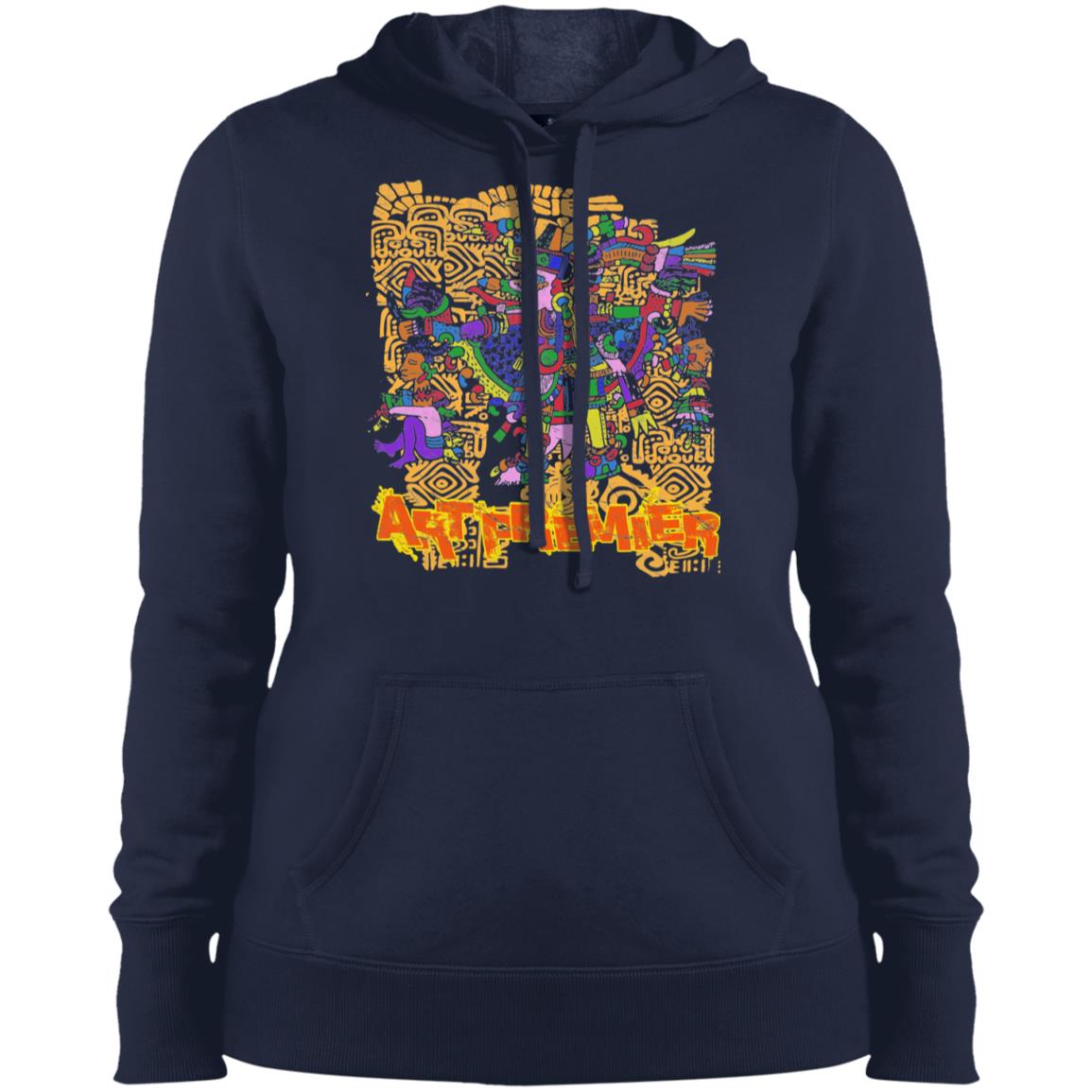 Recycled Propaganda Ad Graffiti Style - Art Premier 12 Dk Hoodie Ladies&Men Pimamour