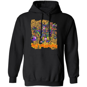 Recycled Propaganda Ad Graffiti Style - Art Premier 12 Dk Hoodie Ladies&Men Pimamour