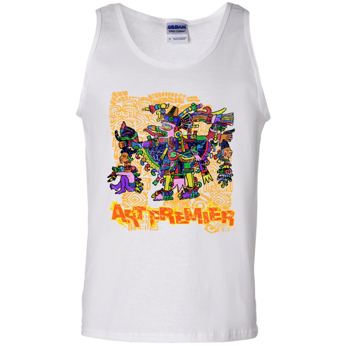 Recycled Propaganda Ad Graffiti Style - Art Premier 13 Tee&Tank Men/Unisex Pimamour