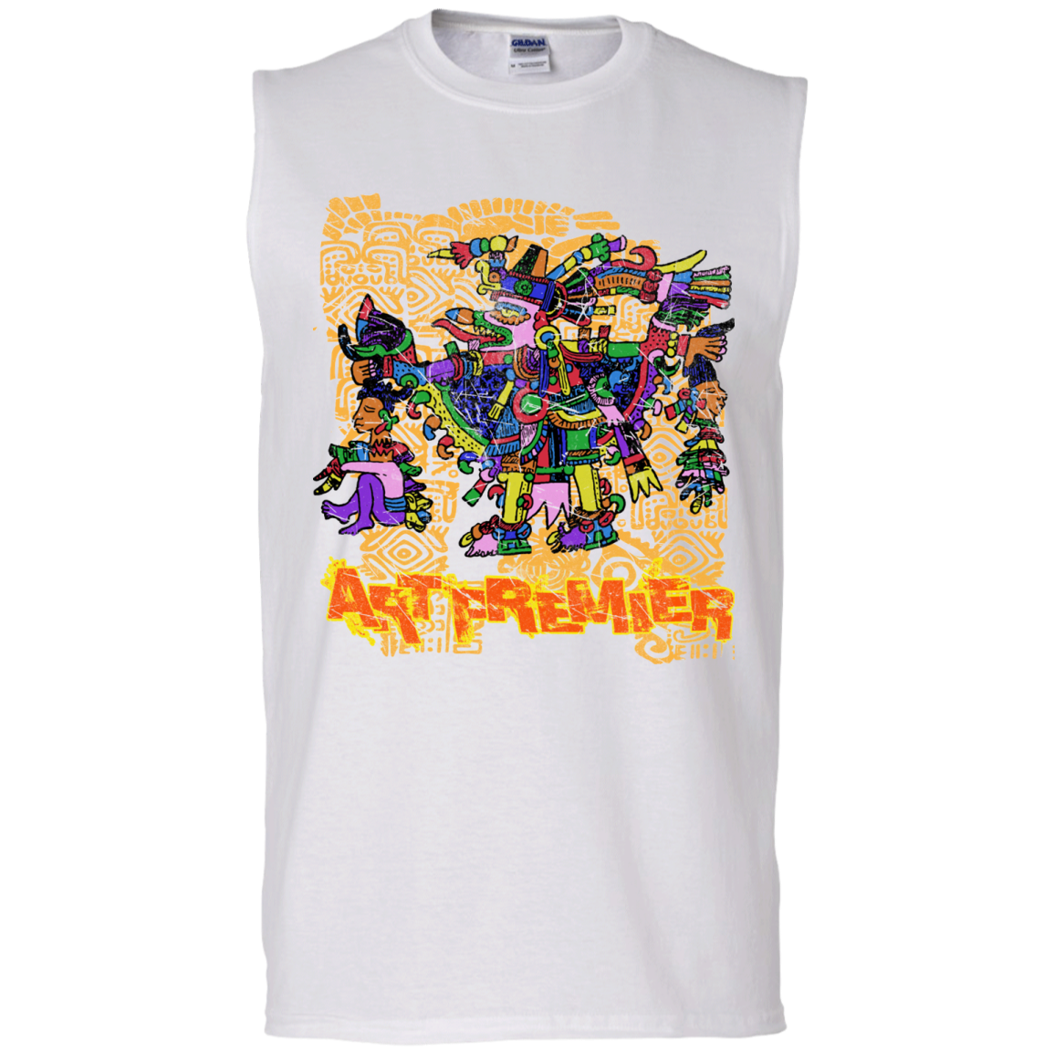 Recycled Propaganda Ad Graffiti Style - Art Premier 13 Tee&Tank Men/Unisex Pimamour