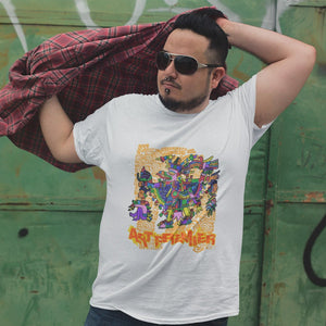 Recycled Propaganda Ad Graffiti Style - Art Premier 13 Tee&Tank Men/Unisex Pimamour