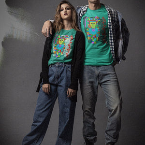 Recycled Propaganda Ad Graffiti Style - Art Premier 14 Tee&Tank Men/Unisex Pimamour