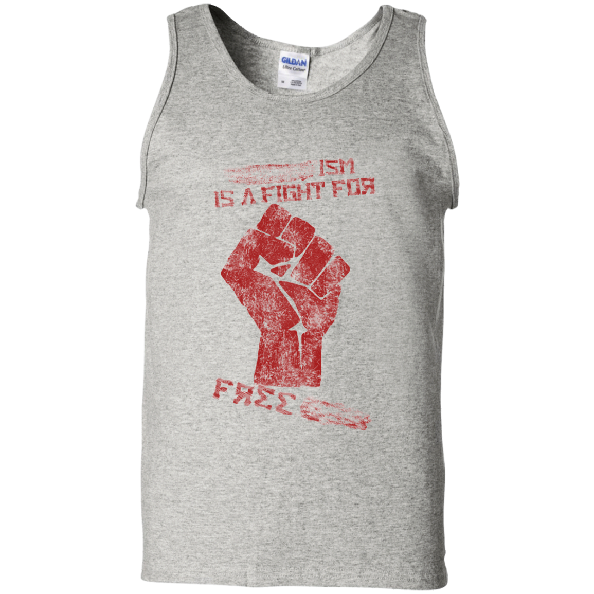 Recycled Propaganda Ad Graffiti Style - Recycled 06 Med Tee&Tank Men/Unisex Pimamour