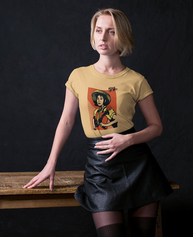 Recycled Propaganda Ad Graffiti Style - Recycled 12 Tee&Tank Lady Pimamour