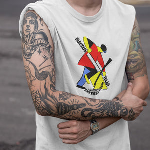 Recycled Propaganda Ad Graffiti Style - Recycled 15 Med Tee&Tank Men/Unisex Pimamour