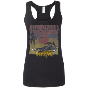 The Clash - Give'Em Enough Rope Ep Cover Pop Culture - Vinyl 04 Tee&Tank Lady Pimamour