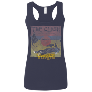 The Clash - Give'Em Enough Rope Ep Cover Pop Culture - Vinyl 04 Tee&Tank Lady Pimamour