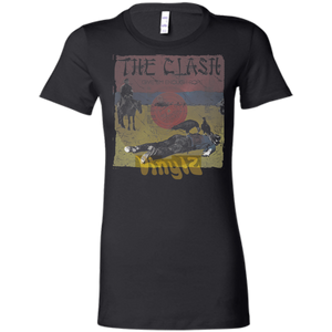 The Clash - Give'Em Enough Rope Ep Cover Pop Culture - Vinyl 04 Tee&Tank Lady Pimamour