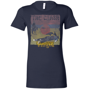 The Clash - Give'Em Enough Rope Ep Cover Pop Culture - Vinyl 04 Tee&Tank Lady Pimamour