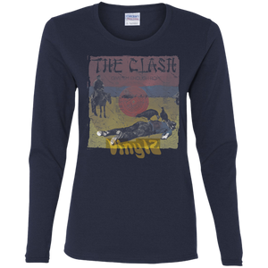 The Clash - Give'Em Enough Rope Ep Cover Pop Culture - Vinyl 04 Tee&Tank Lady Pimamour