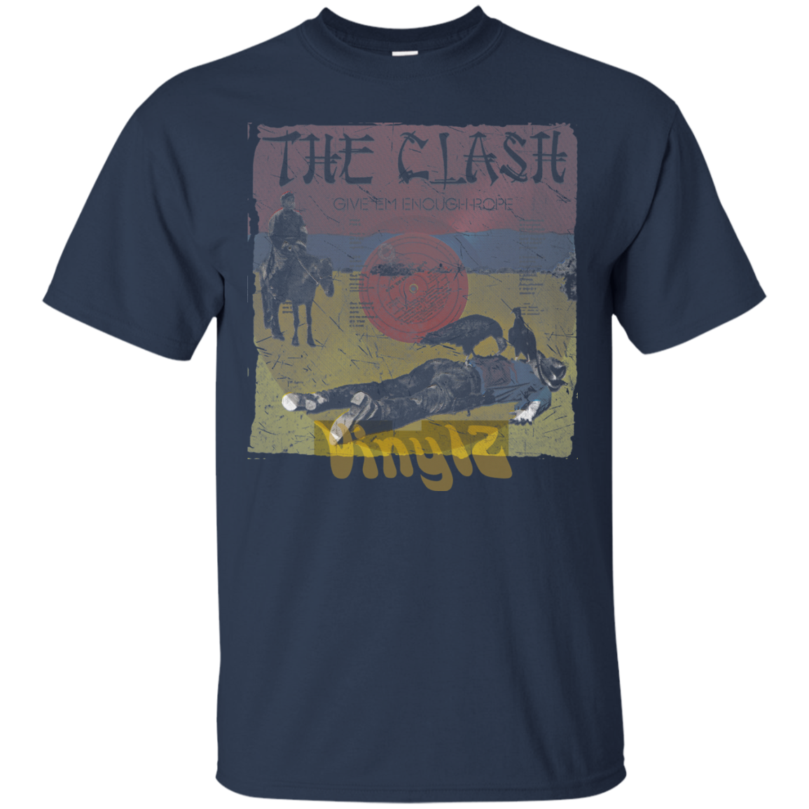 The Clash - Give'Em Enough Rope Ep Cover Pop Culture - Vinyl 04 Tee&Tank Men/Unisex Pimamour