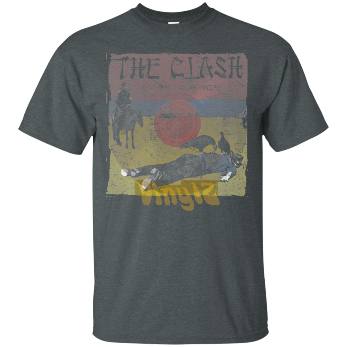 The Clash - Give'Em Enough Rope Ep Cover Pop Culture - Vinyl 04 Tee&Tank Men/Unisex Pimamour