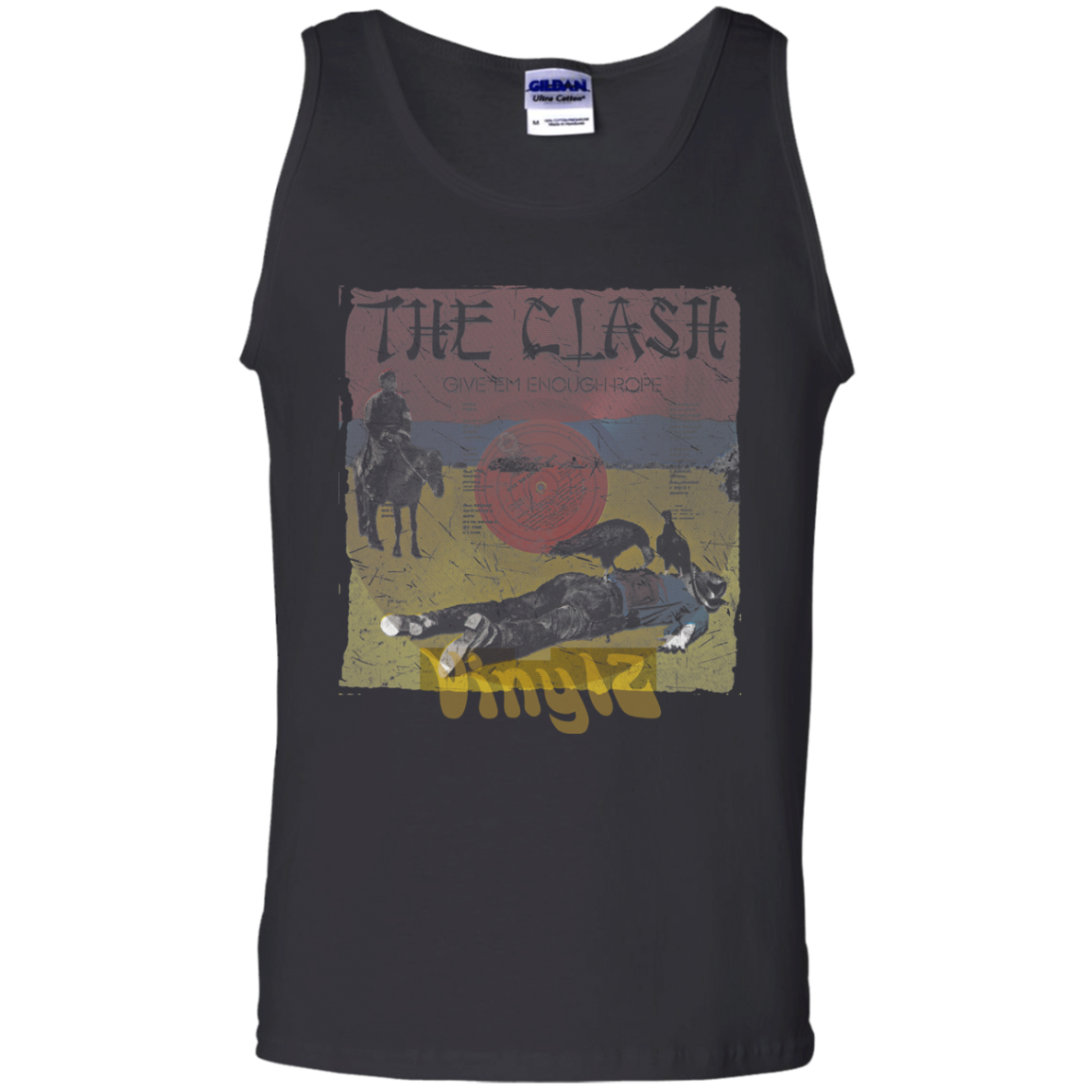 The Clash - Give'Em Enough Rope Ep Cover Pop Culture - Vinyl 04 Tee&Tank Men/Unisex Pimamour