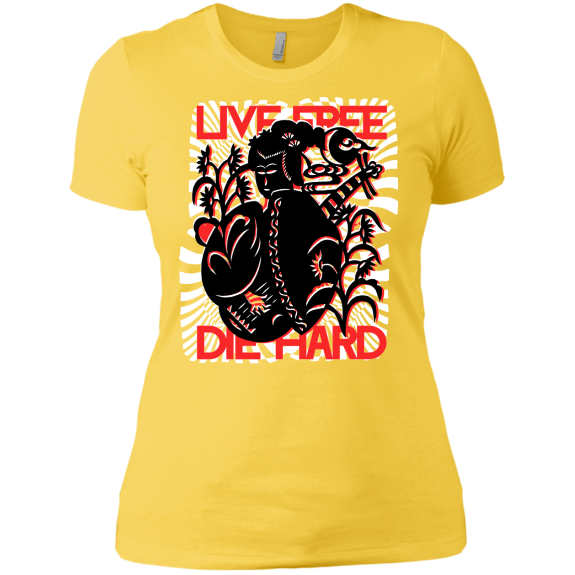 Tribal / Animal / Urban – Cuz Identity Matters - Live Free 01 Tee&Tank Lady Pimamour