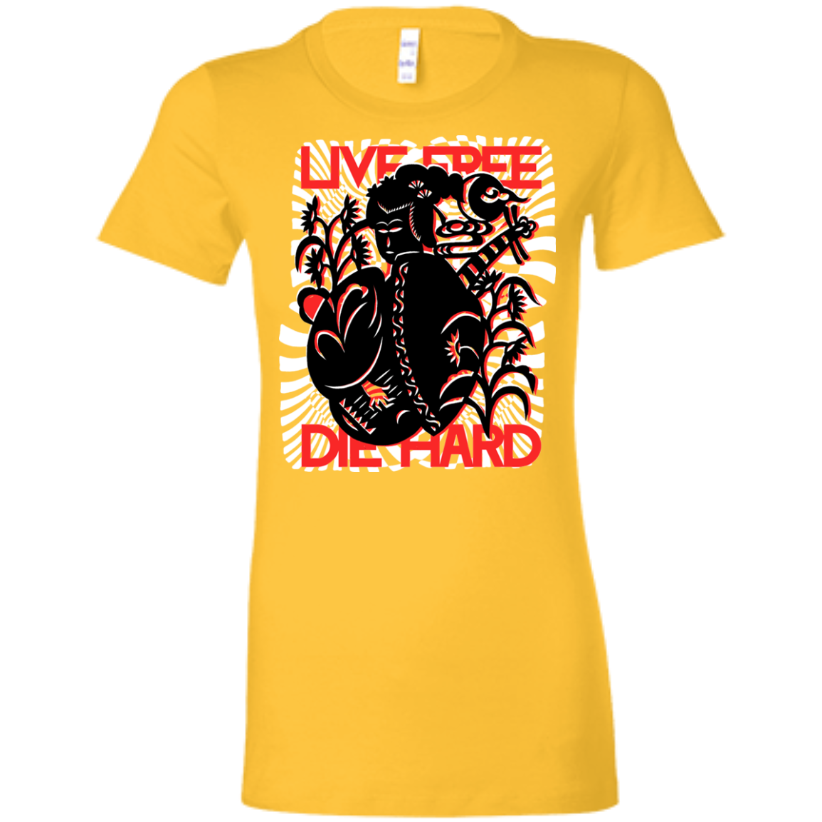 Tribal / Animal / Urban – Cuz Identity Matters - Live Free 01 Tee&Tank Lady Pimamour