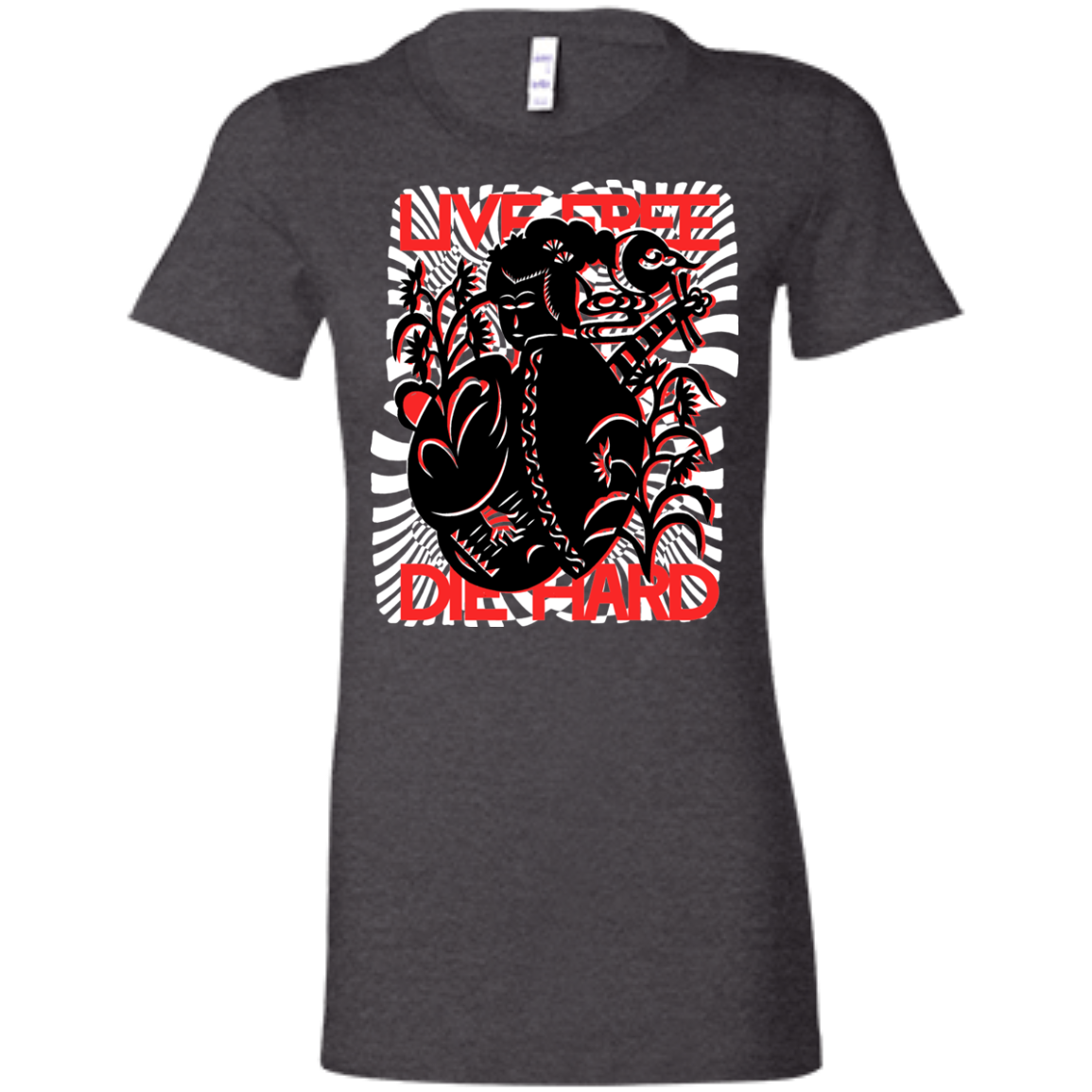 Tribal / Animal / Urban – Cuz Identity Matters - Live Free 01 Tee&Tank Lady Pimamour