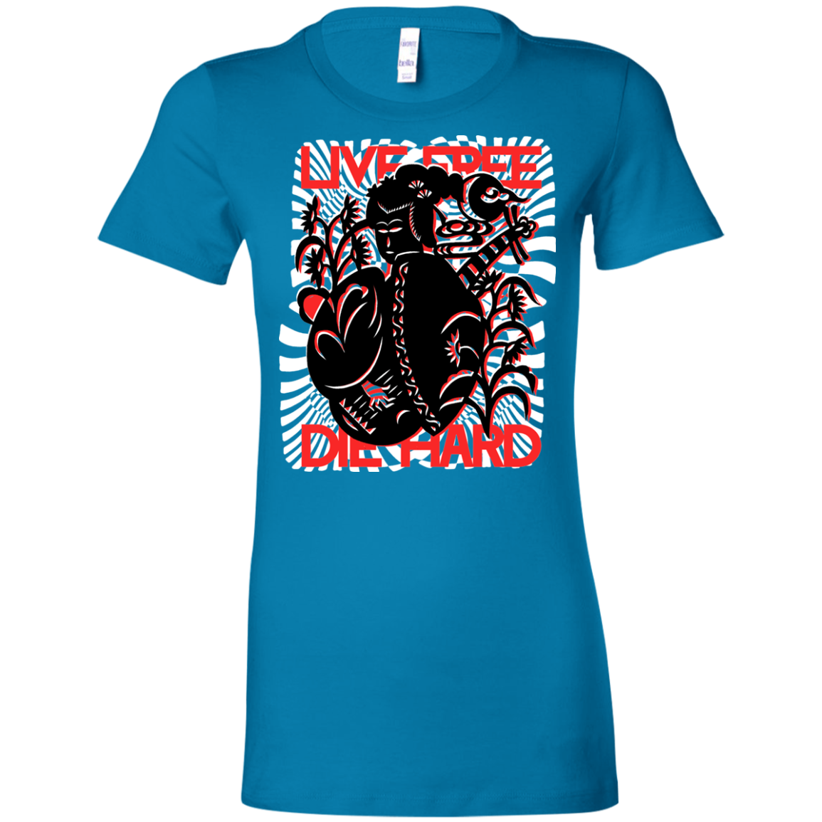 Tribal / Animal / Urban – Cuz Identity Matters - Live Free 01 Tee&Tank Lady Pimamour