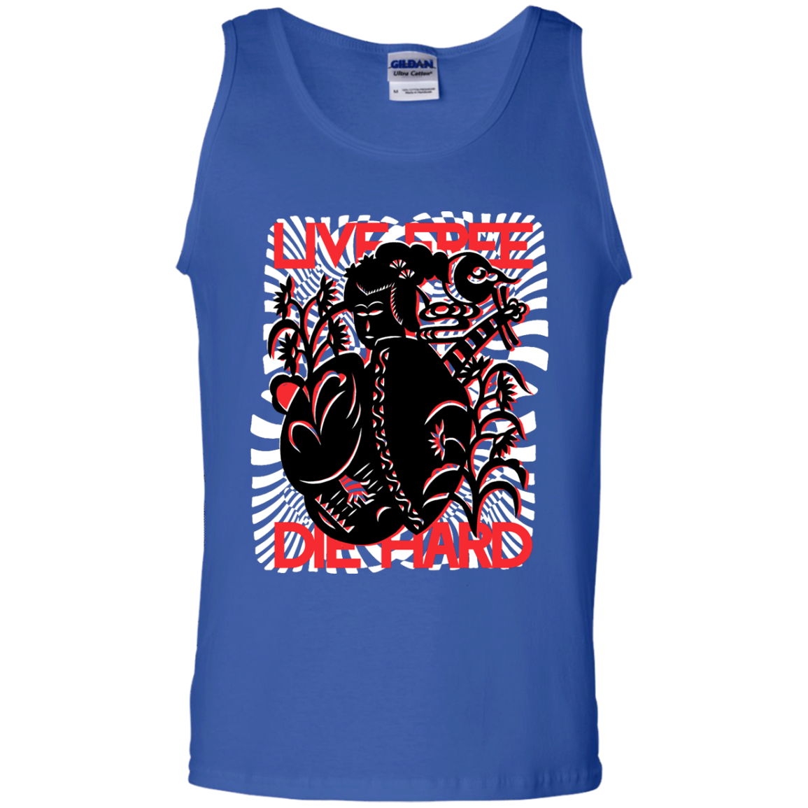 Tribal / Animal / Urban – Cuz Identity Matters - Live Free 01 Tee&Tank Men/Unisex Pimamour