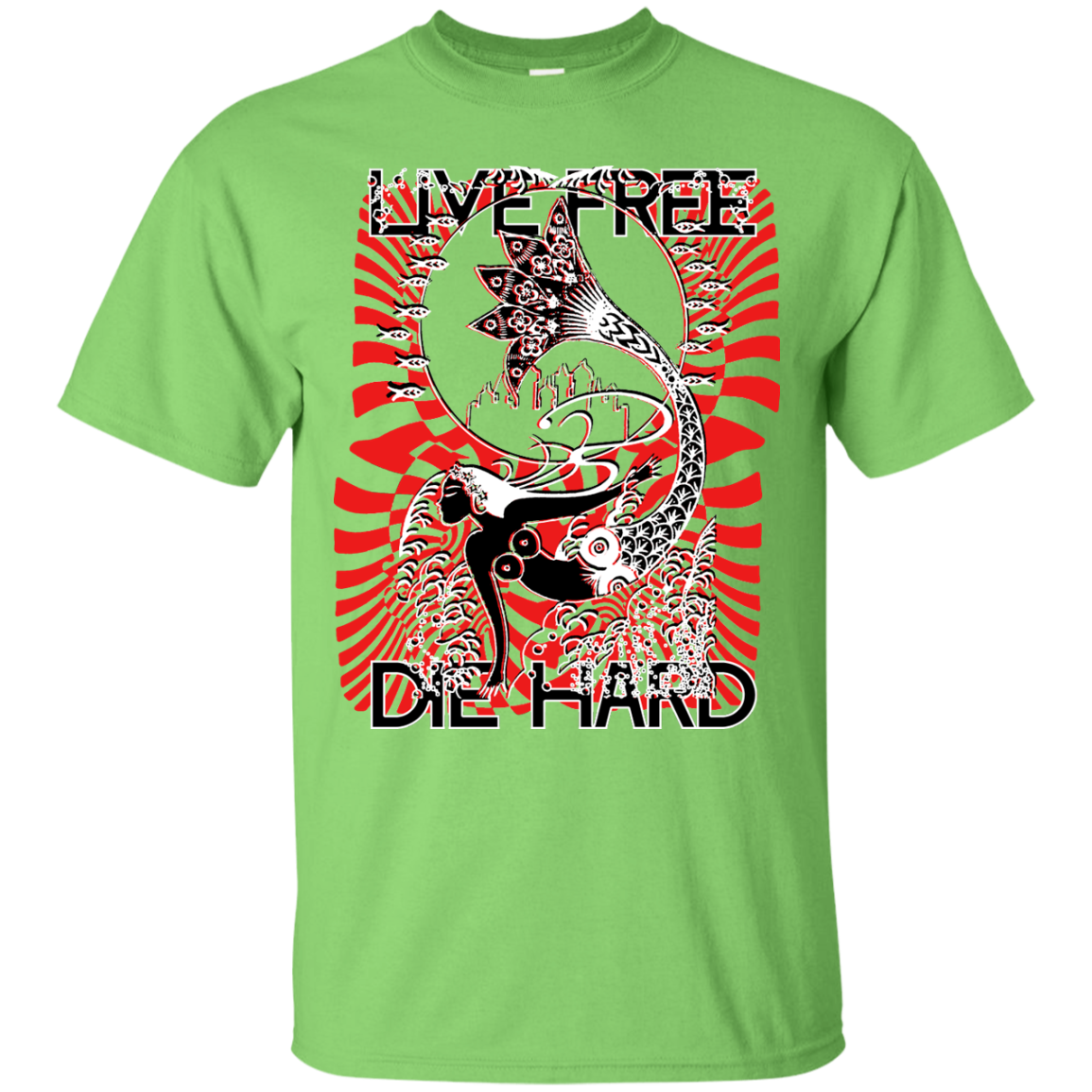 Tribal / Animal / Urban – Cuz Identity Matters - Live Free 03 Tee&Tank Men/Unisex Pimamour