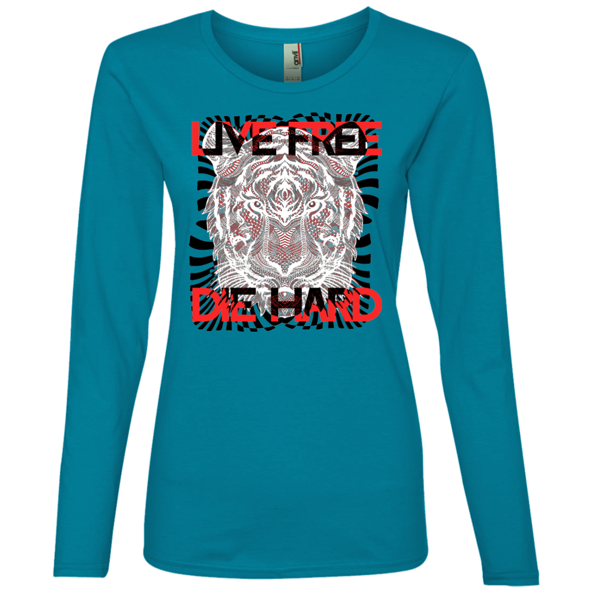 Tribal / Animal / Urban – Cuz Identity Matters - Live Free 04 Tee&Tank Lady Pimamour