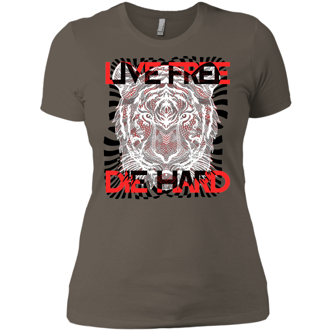 Tribal / Animal / Urban – Cuz Identity Matters - Live Free 04 Tee&Tank Lady Pimamour