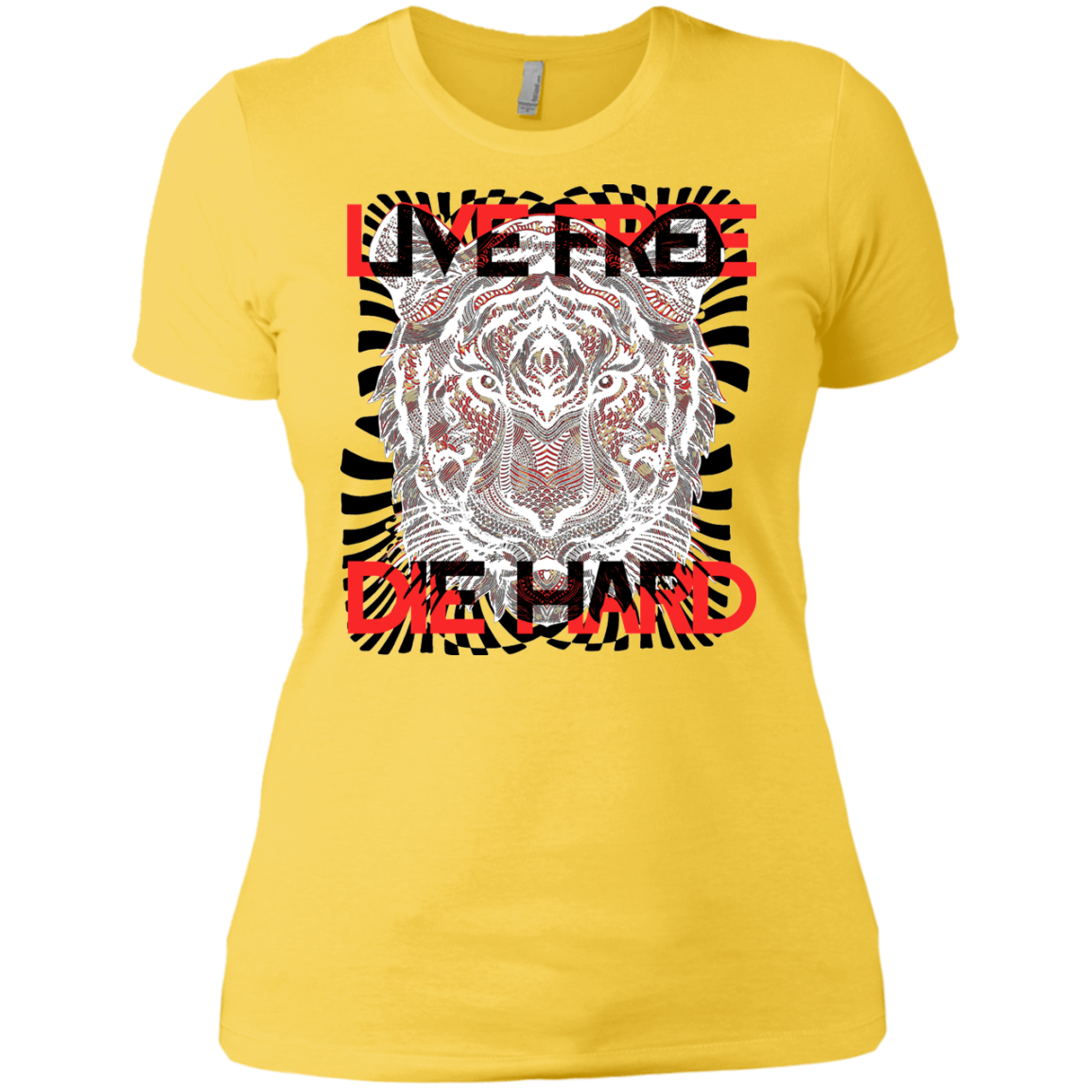 Tribal / Animal / Urban – Cuz Identity Matters - Live Free 04 Tee&Tank Lady Pimamour