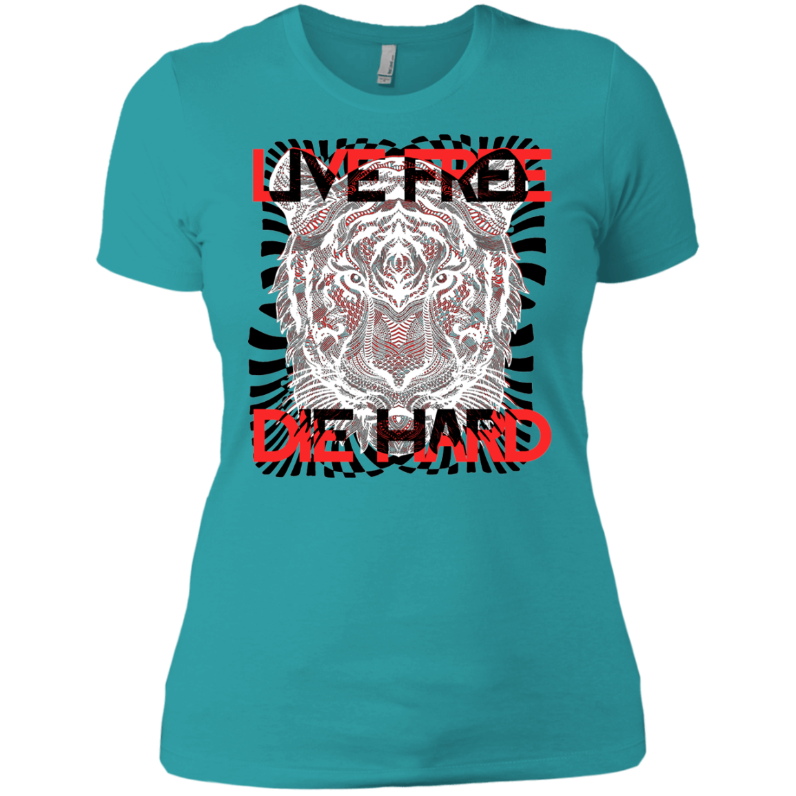 Tribal / Animal / Urban – Cuz Identity Matters - Live Free 04 Tee&Tank Lady Pimamour