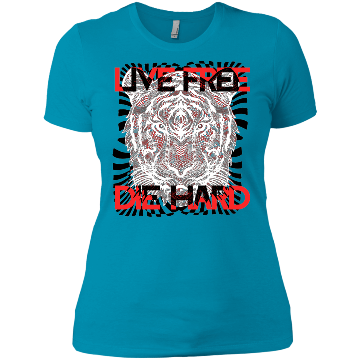 Tribal / Animal / Urban – Cuz Identity Matters - Live Free 04 Tee&Tank Lady Pimamour