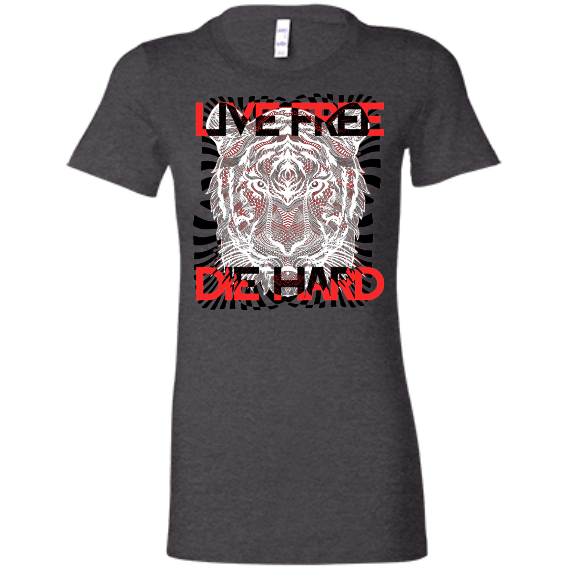 Tribal / Animal / Urban – Cuz Identity Matters - Live Free 04 Tee&Tank Lady Pimamour