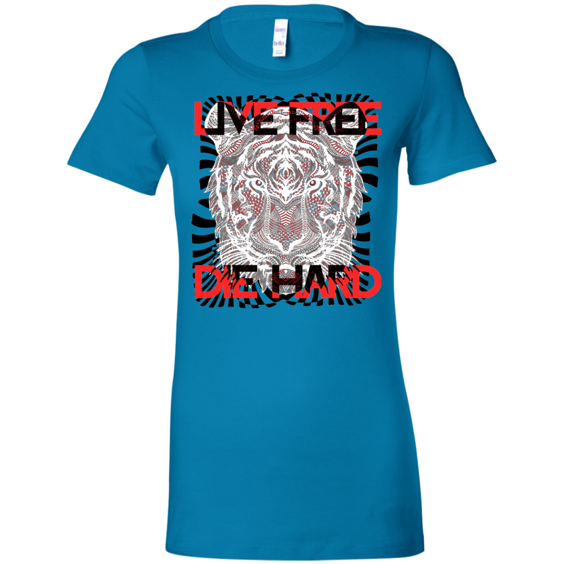 Tribal / Animal / Urban – Cuz Identity Matters - Live Free 04 Tee&Tank Lady Pimamour