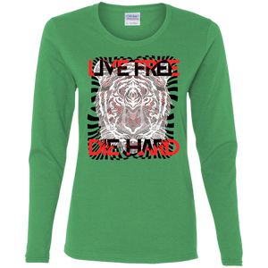 Tribal / Animal / Urban – Cuz Identity Matters - Live Free 04 Tee&Tank Lady Pimamour