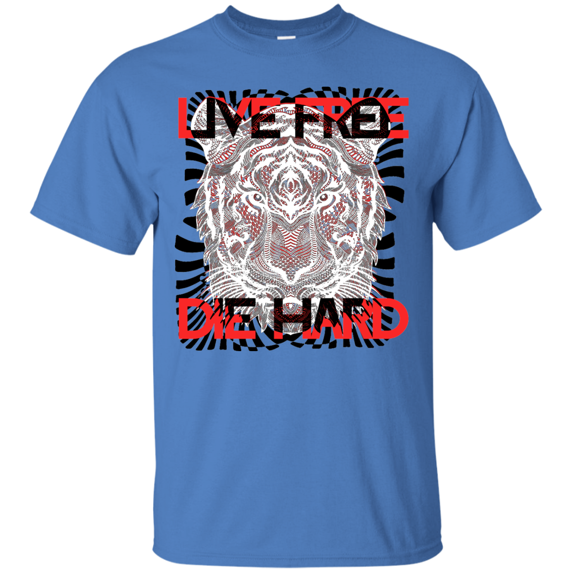 Tribal / Animal / Urban – Cuz Identity Matters - Live Free 04 Tee&Tank Men/Unisex Pimamour