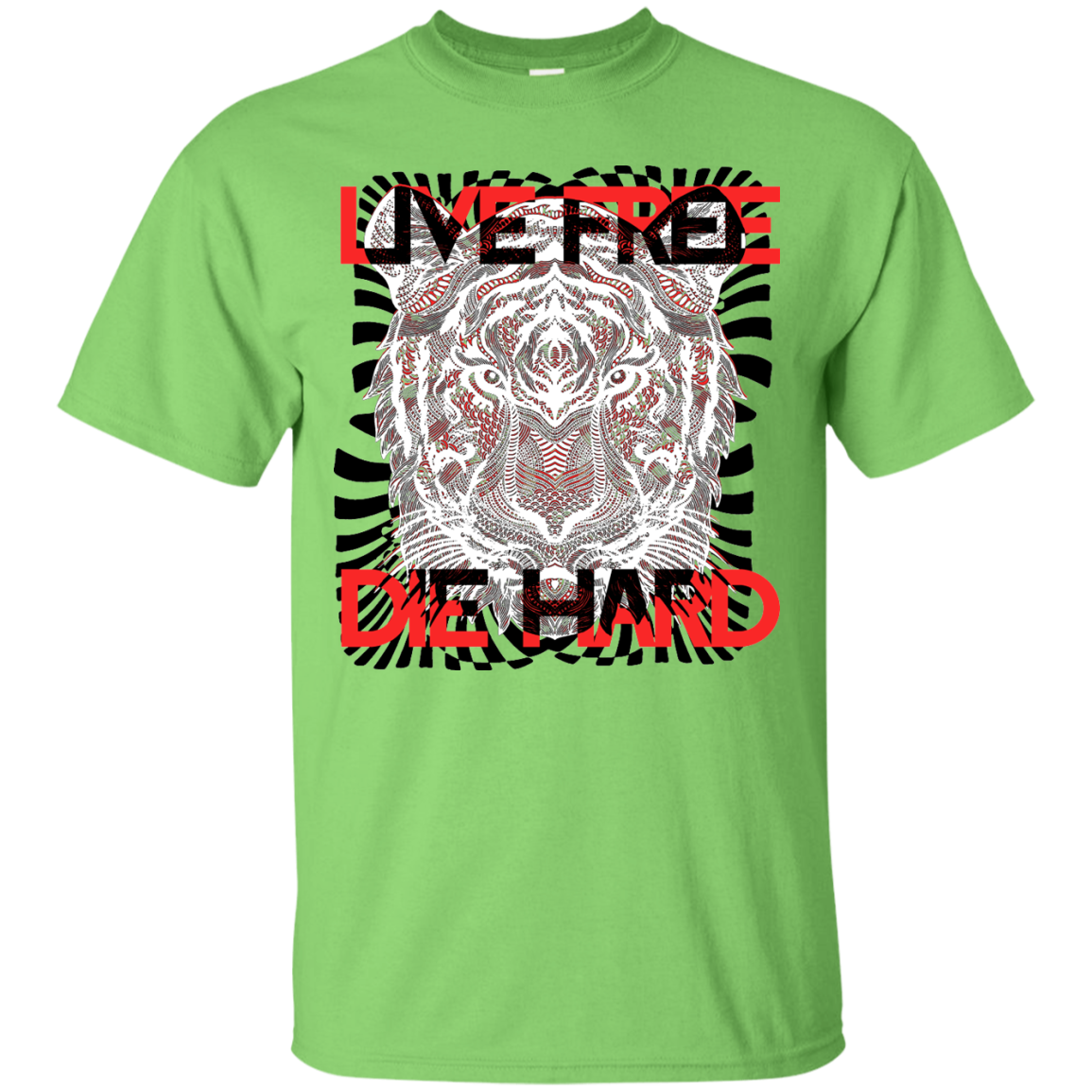 Tribal / Animal / Urban – Cuz Identity Matters - Live Free 04 Tee&Tank Men/Unisex Pimamour