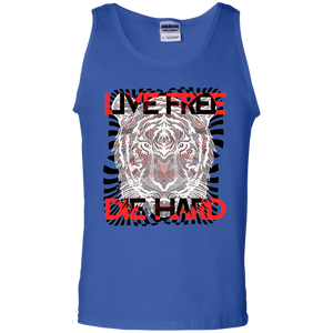 Tribal / Animal / Urban – Cuz Identity Matters - Live Free 04 Tee&Tank Men/Unisex Pimamour