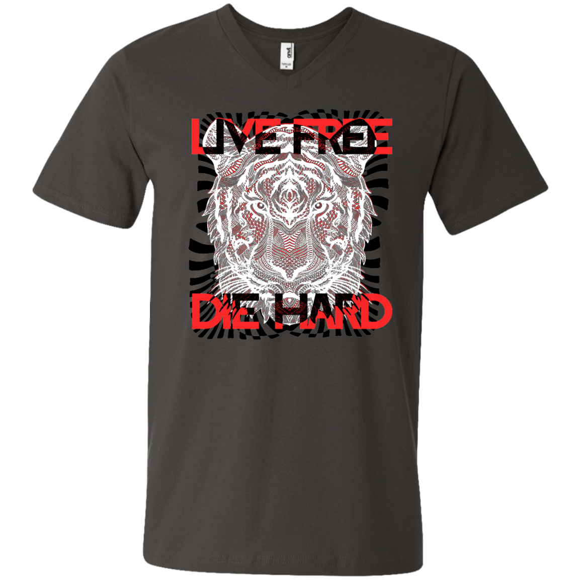 Tribal / Animal / Urban – Cuz Identity Matters - Live Free 04 Tee&Tank Men/Unisex Pimamour