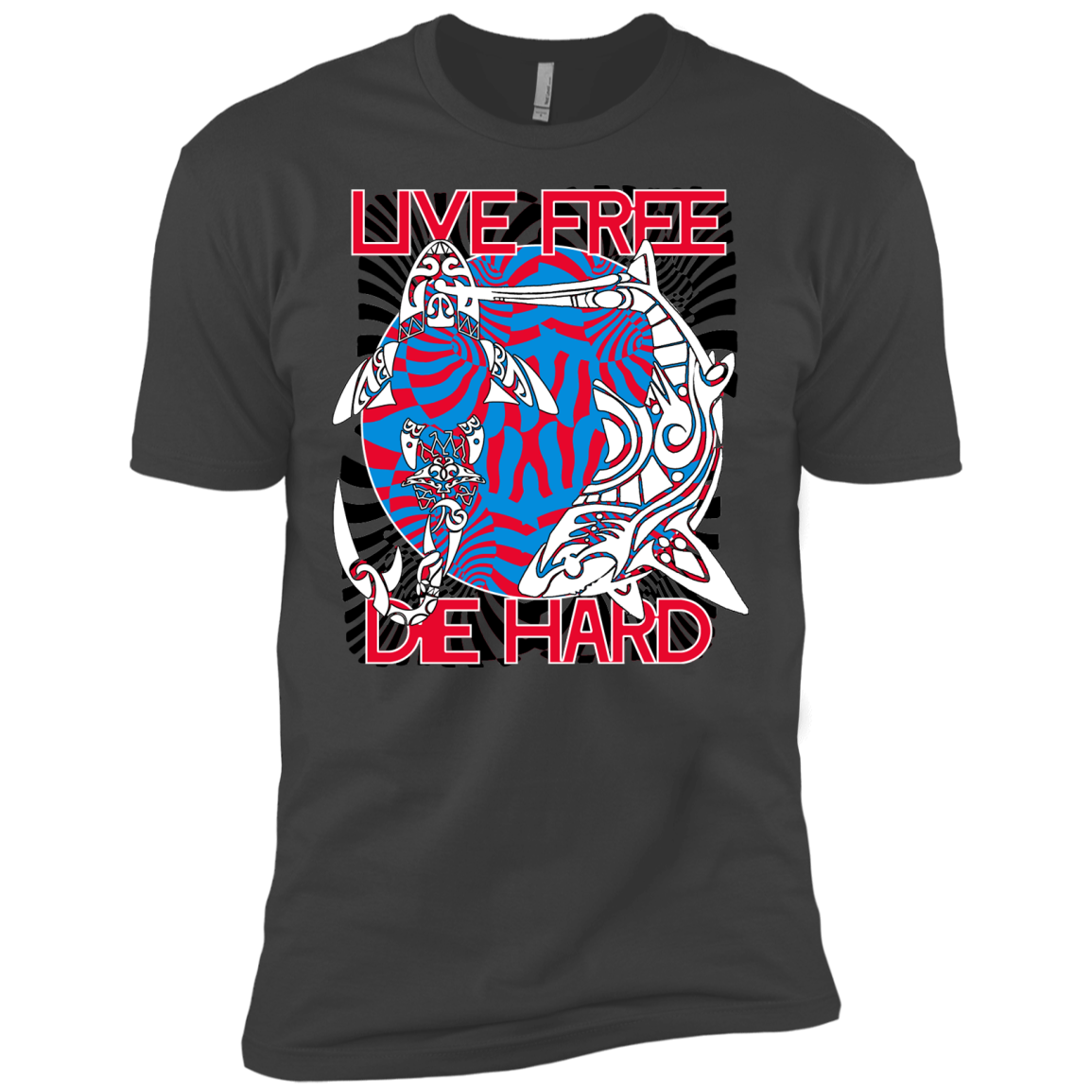 Tribal / Animal / Urban – Cuz Identity Matters - Live Free 08 Tee&Tank Men/Unisex Pimamour