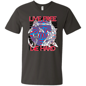 Tribal / Animal / Urban – Cuz Identity Matters - Live Free 08 Tee&Tank Men/Unisex Pimamour