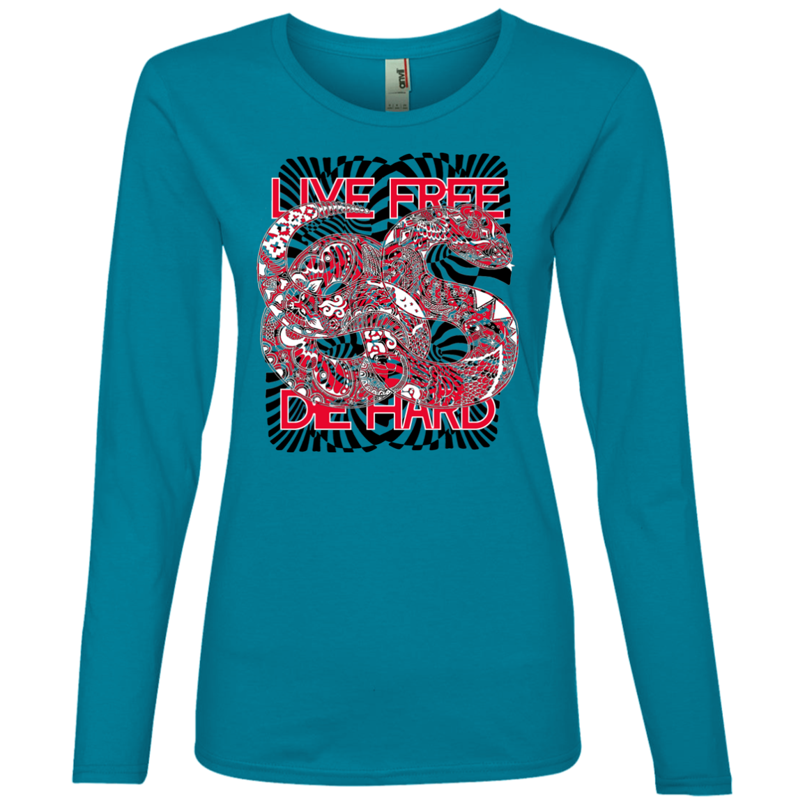 Tribal / Animal / Urban – Cuz Identity Matters - Live Free 10 Tee&Tank Lady Pimamour