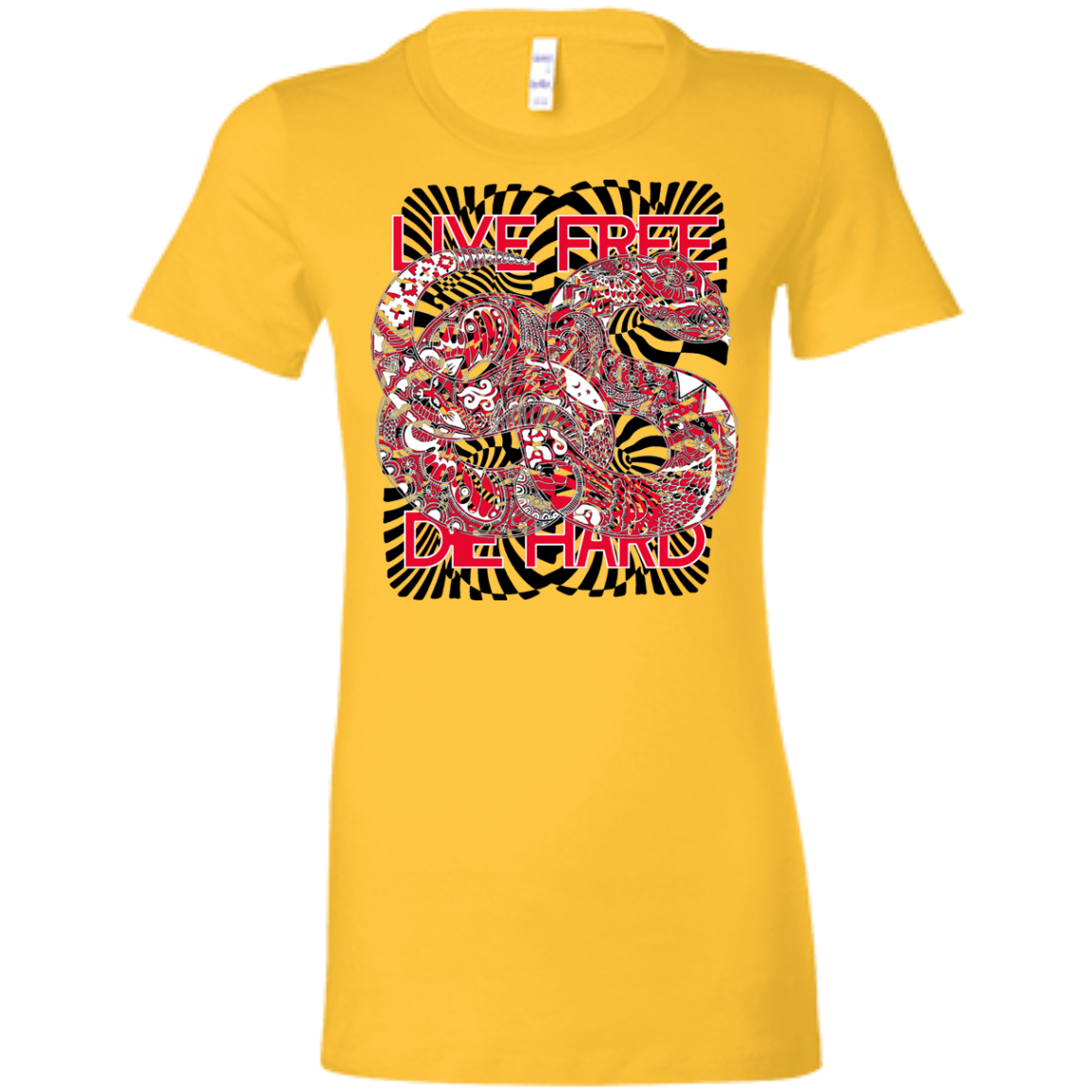 Tribal / Animal / Urban – Cuz Identity Matters - Live Free 10 Tee&Tank Lady Pimamour