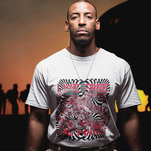 Tribal / Animal / Urban – Cuz Identity Matters - Live Free 10 Tee&Tank Men/Unisex Pimamour